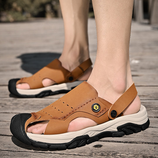 Herren Sportliche Freizeitsandalen mit rutschfester Sohle EB
