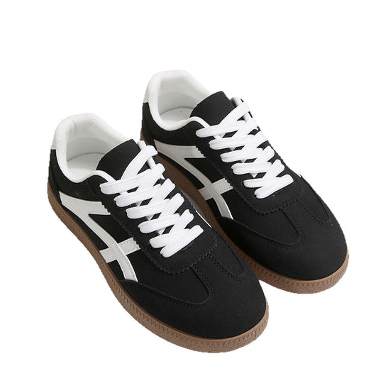Damen Sneakers im sportlichen Retro-Design mit rutschfester Sohle EB