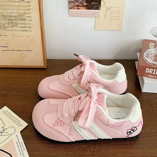 Damen Sneakers mit verspieltem Hello Kitty Motiv und komfortabler Polsterung EB