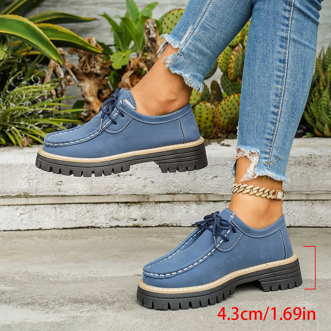 Damen Robuste Comfort-Schnürschuhe EB