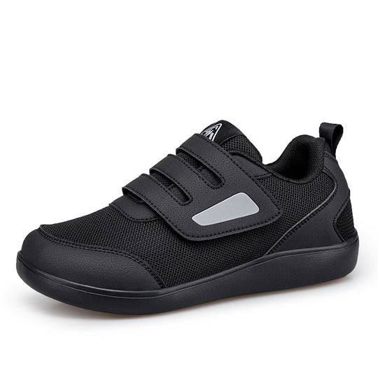 Damen Sportliche Slip-On Sneakers mit praktischen Klettverschlüssen EB