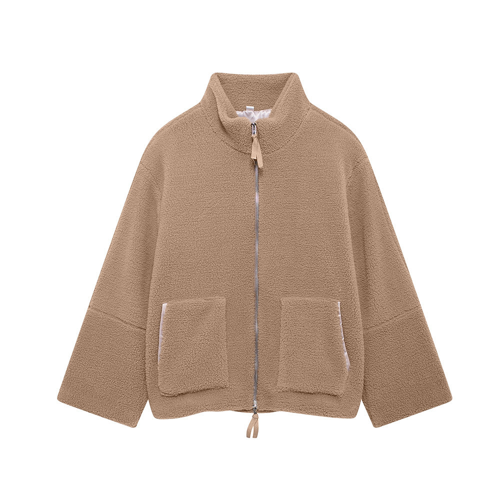 Damen Kuschelige Fleecejacke EB