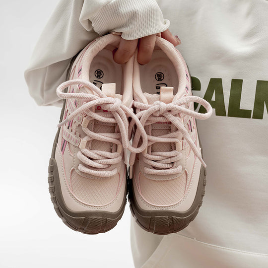 Damen Trendige Sneakers mit luftiger Mesh-Oberfläche und komfortabler Sohle EB