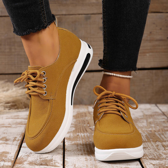Damen Komfortable Sneaker mit dämpfender Sohle EB