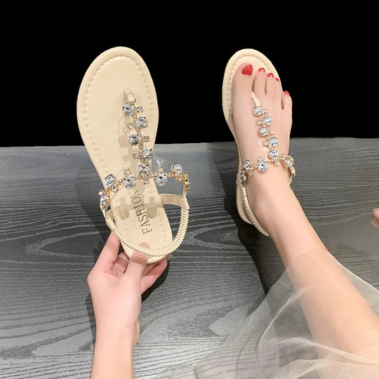Damen Glitzernde Sandalen EB
