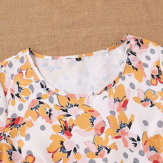 Damen Blusen mit floralem Design EB