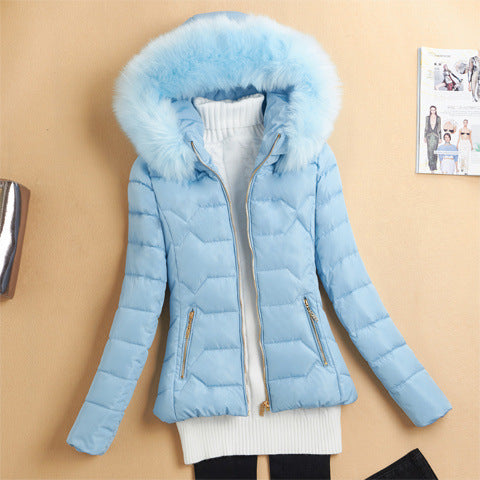 EB | Winterjacke mit Kunstfellkragen für Damen