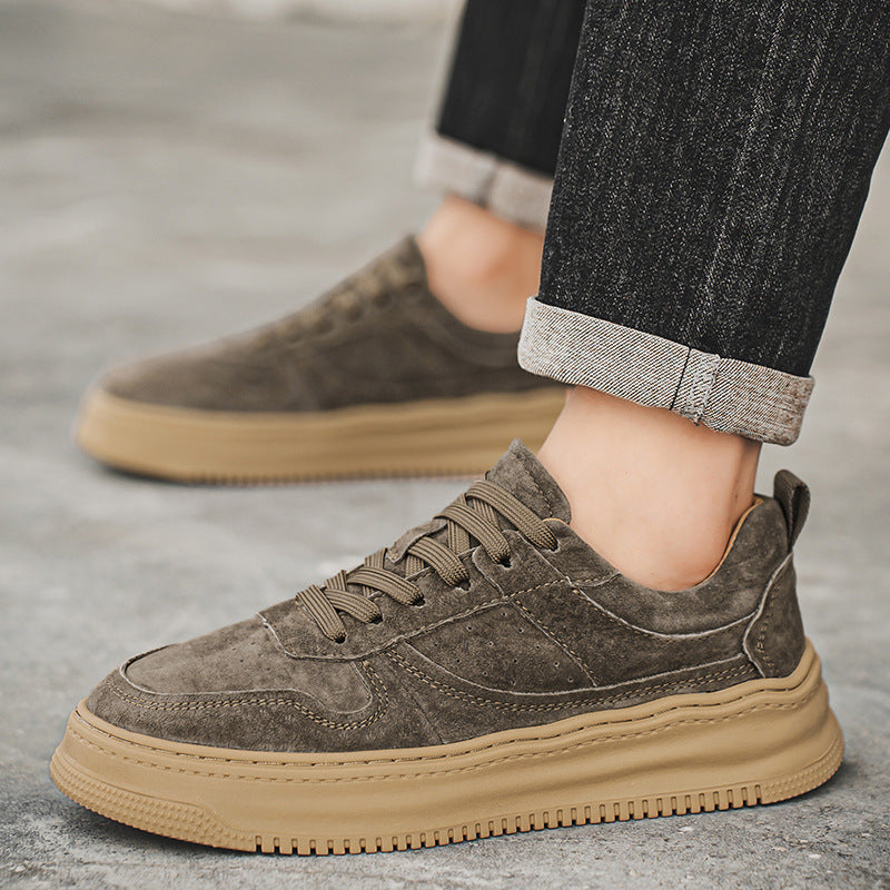 Herren Sneakers von hochwertigem Wildleder mit dämpfender Sohle EB