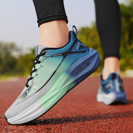 Damen Sportliche Laufschuhe mit atmungsaktiver Mesh-Oberfläche und dämpfendem Sohlenprofil EB
