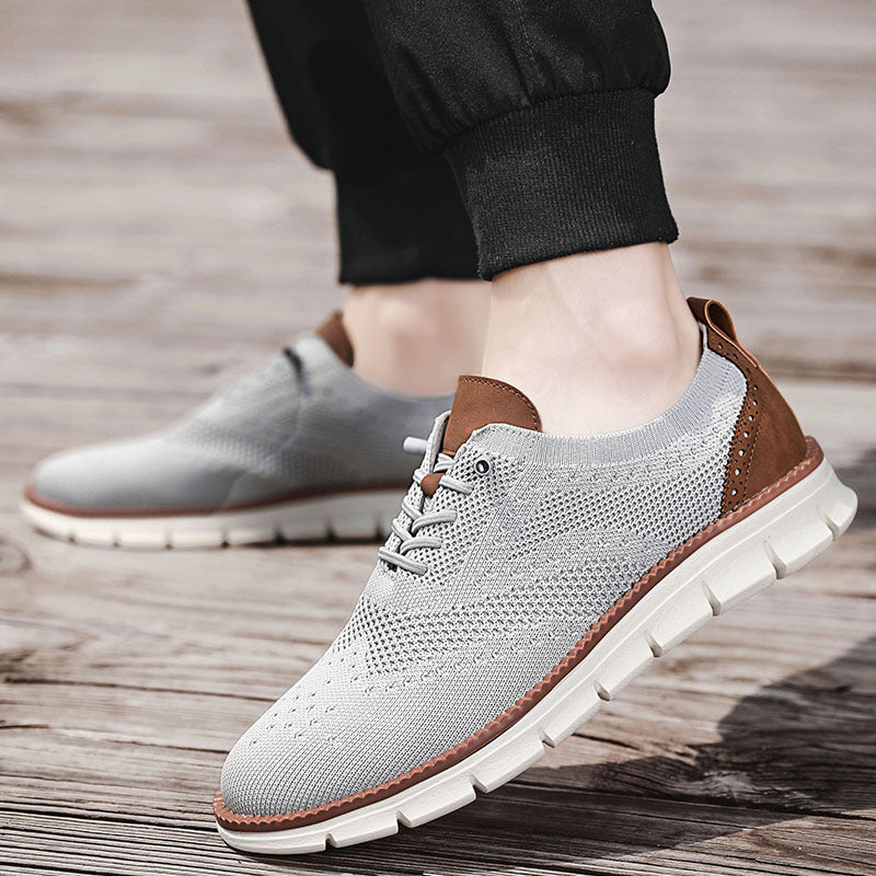 Damen Komfortable Sneaker mit atmungsaktivem Obermaterial und flexibler Sohle EB