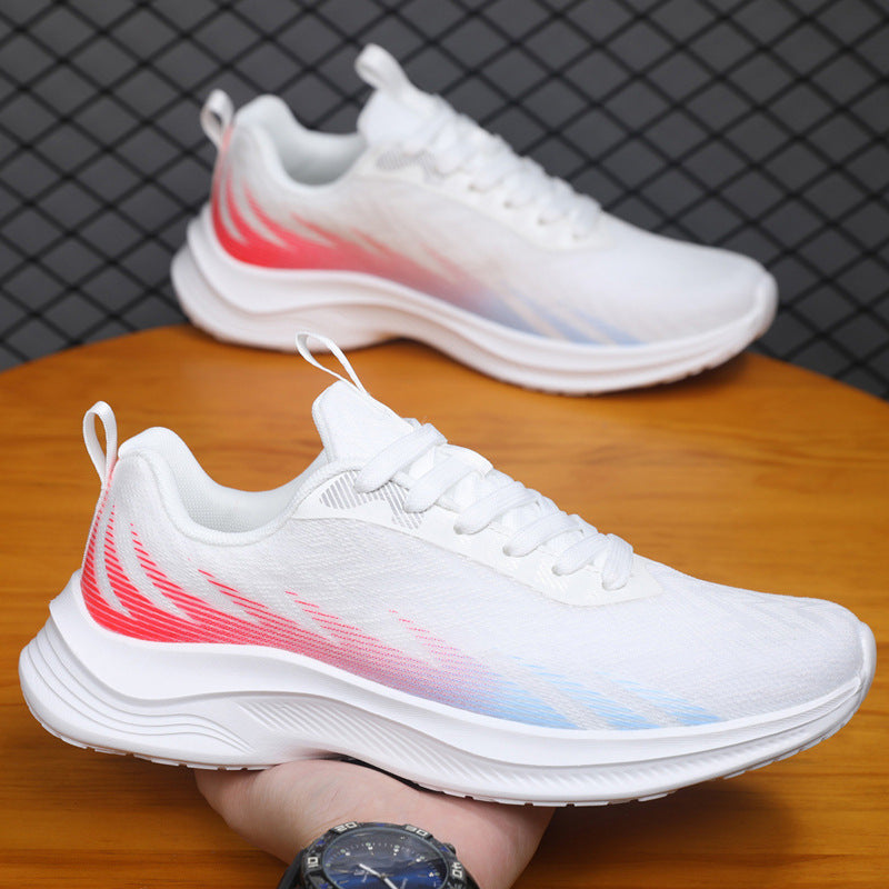 Damen leichte Lauf Sneakers mit atmungsaktiver Oberflächenstruktur EB