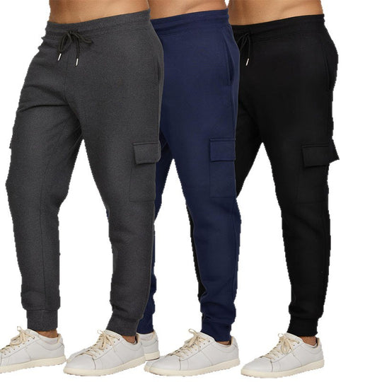 Damen nan schmal geschnittene Cargo-Jogginghose mit ergonomischen Nähten elastischem Komfortbund und aufgesetzter Klappentasche EB