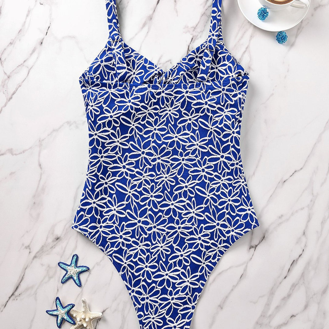 Damen Badeanzug mit innovativem Cut-Out-Design EB