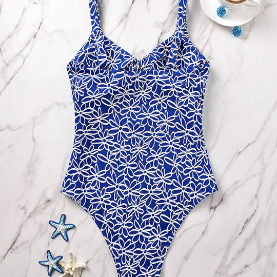 Damen Badeanzug mit innovativem Cut-Out-Design EB
