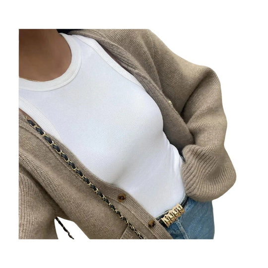 Damen Strickjacke mit eleganten Details und lässigem Schnitt EB