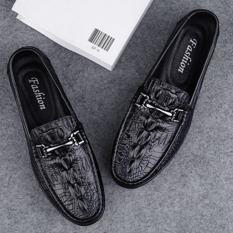 Herren Elegante Mokassins aus hochwertigem Leder mit modischem Detail EB