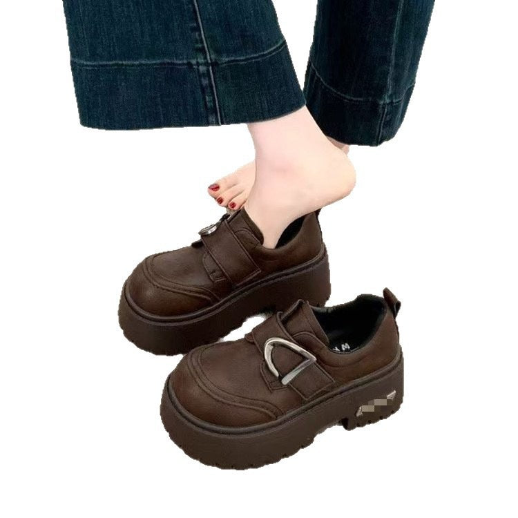 Damen Chunky Clogs mit modischem Riemchen und rutschfester Sohle EB