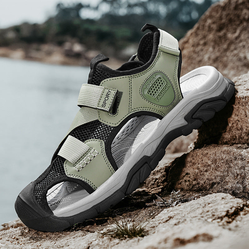 Damen Sportliche Sandalen mit verstellbaren Riemen und rutschfester Sohle EB