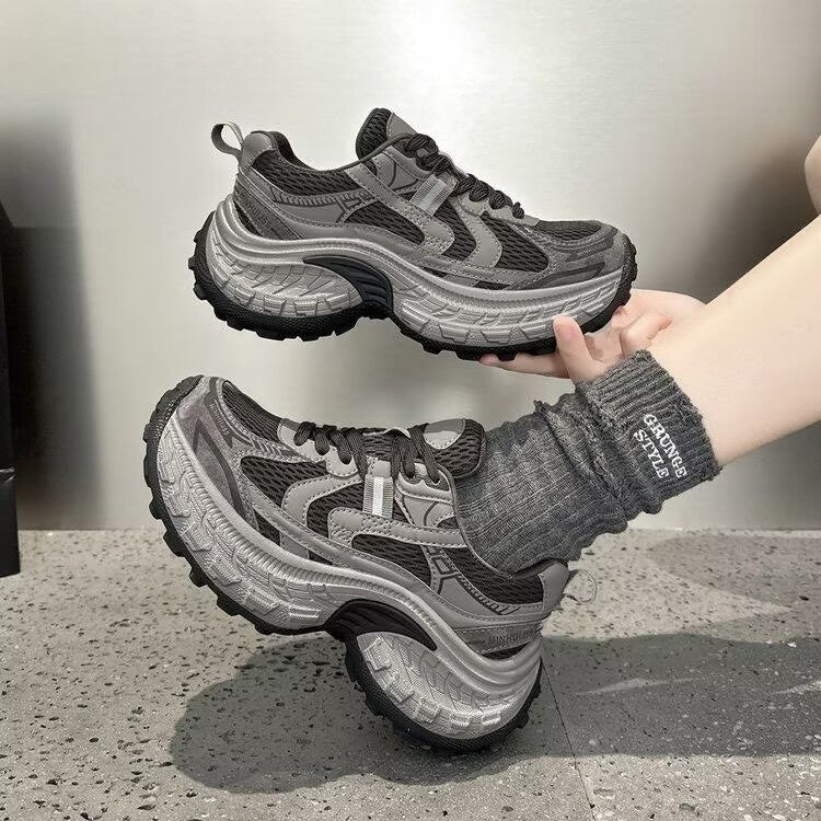 Damen Sportliche Sneakers mit ergonomischem Dämpfungssystem und atmungsaktivem Obermaterial EB
