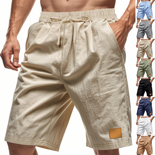 Herren bequeme Sport-Shorts mit elastischem Bund und praktischen Seitentaschen EB