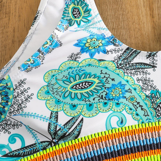 Damen Bikini-Set mit modischem Ethno-Design EB