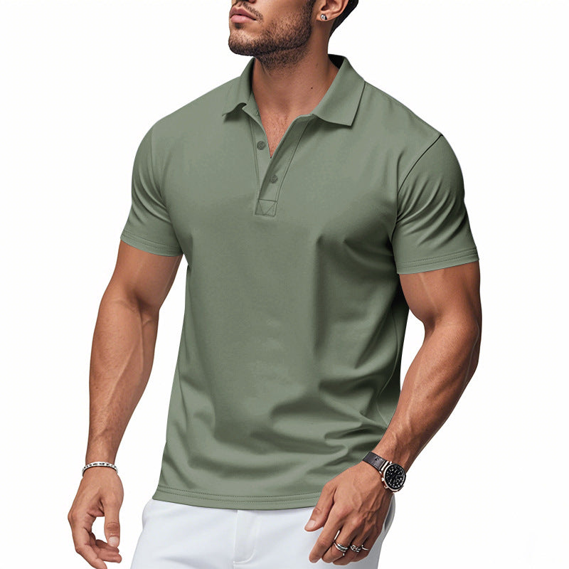 Herren Polohemd mit modernem Schnelltrocknungsstoff und eleganter Passform EB