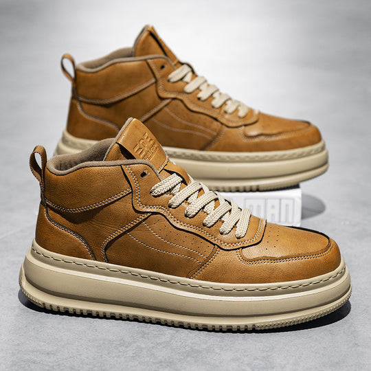 Herren modische high-top Sneakers mit weichem Innenfutter und stabiler Sohle EB