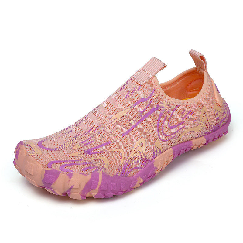 Damen Aquaschuhe mit rutschfester Sohle und elastischem Design EB