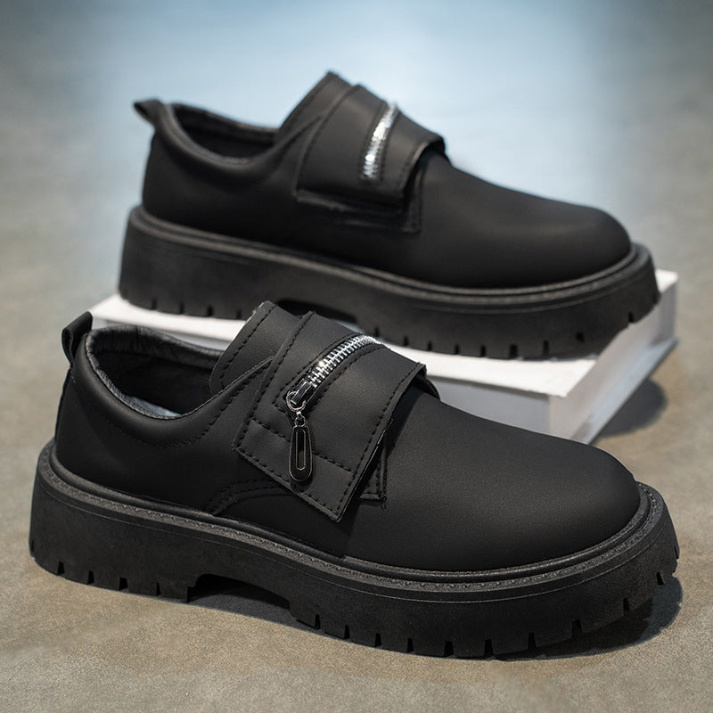 Damen Modische Schnürschuhe mit praktischer Zip-Verschluss und rutschfester Sohle EB