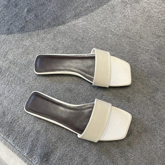 Damen Modische flache Sandalen mit komfortablem Riemendesign EB