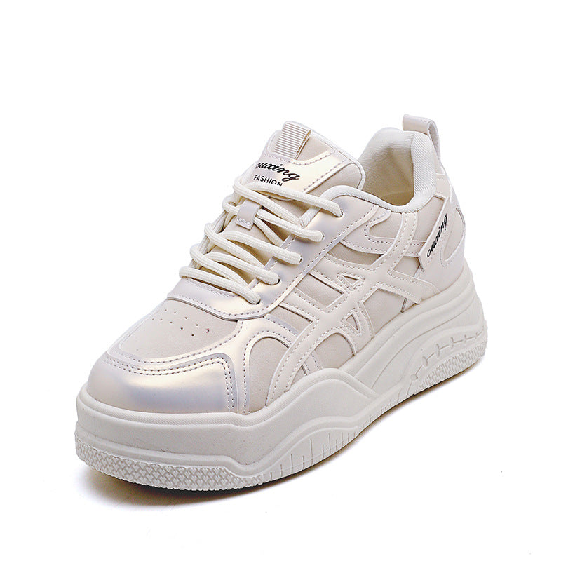 Damen Chunky Sneakers mit sportivem Design und dämpfender Sohle EB