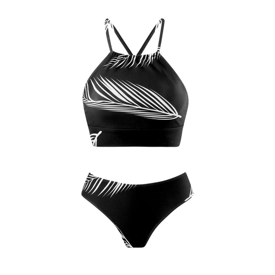 Damen Bikini-Set mit verstellbaren Trägern und traumhaftem Wickelrock EB