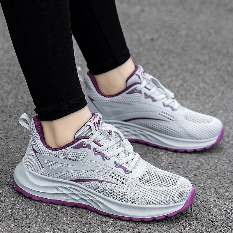 Damen Atmungsaktive und flexible Laufschuhe mit innovativer Dämpfungstechnologie EB