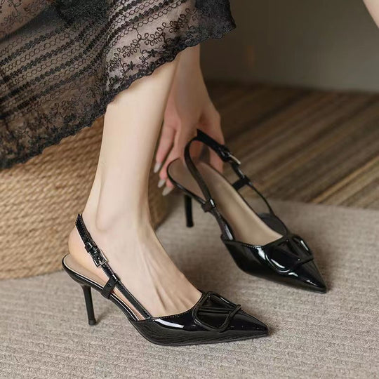 Damen Slingback-Pumps mit elegantem Design und hohem Absatz EB