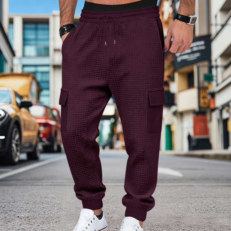 Herren Cargo-Hose mit elastischem Bund und praktischen Seitentaschen EB