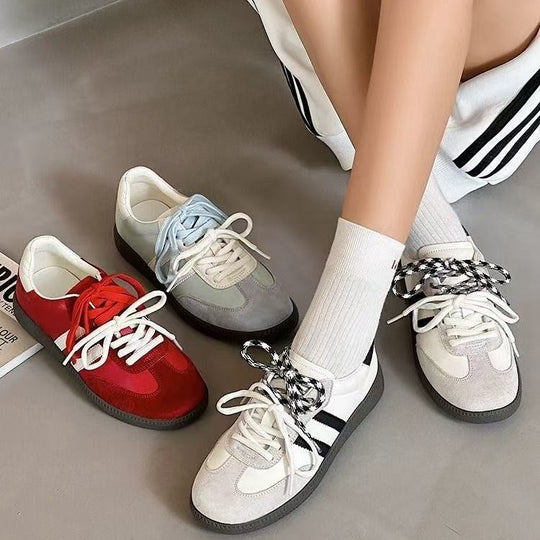 Damen Sportliche Sneaker mit atmungsaktivem Mesh-Obermaterial und dämpfender Zwischensohle EB