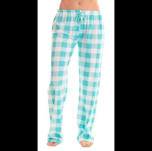 Damen Freizeithose im karierter Schnitt EB