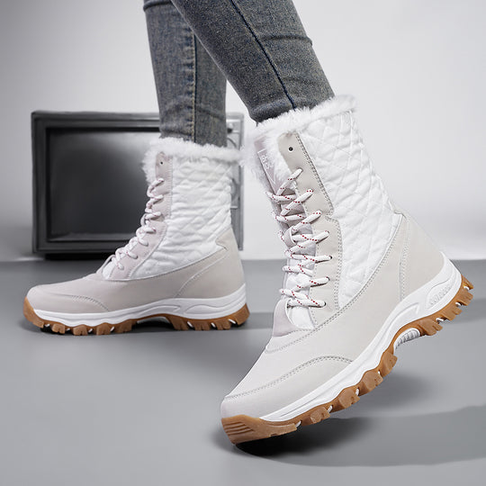 Damen Winterstiefel mit isolierendem Innenfutter und rutschfester Außensohle EB