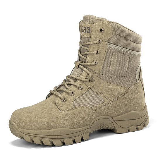Herren taktische Stiefel mit hohem Knöchelschutz und rutschfester Sohle EB