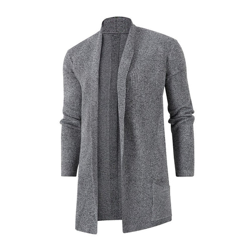 Damen Strickjacke mit offenem Design und langen Ärmeln EB