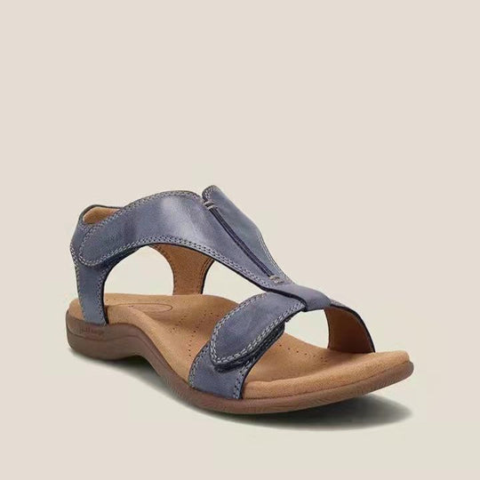 Damen Komfortable Sandalen mit verstellbaren Riemen EB