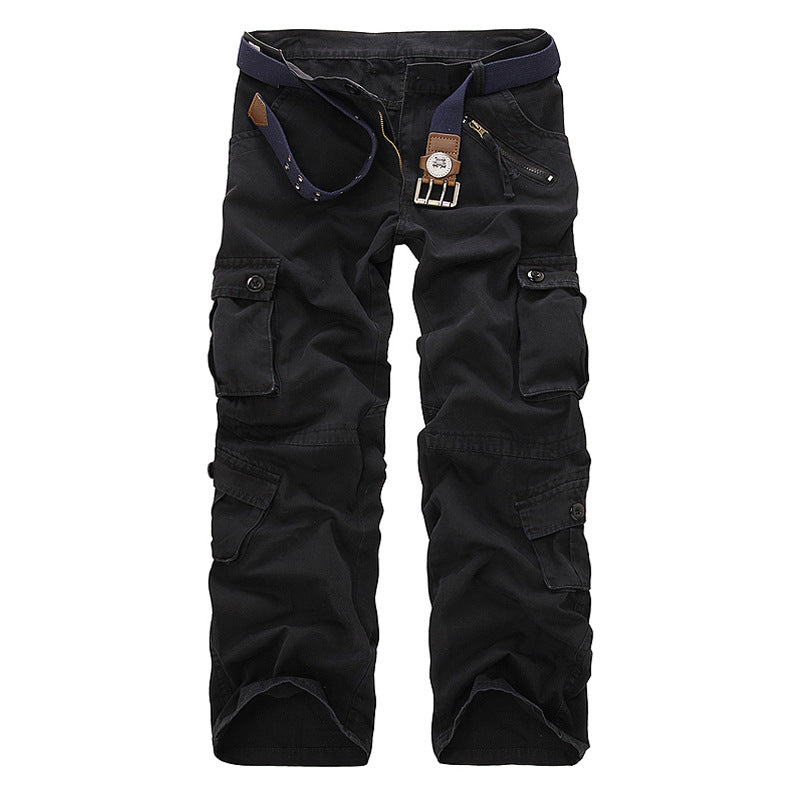 Herren Cargo-Hose mit elastischem Bund und vielseitigen Taschen EB