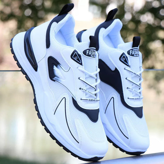 Damen moderne Sport Sneakers mit atmungsaktivem Mesh-Obermaterial und dämpfendem Fußbett EB