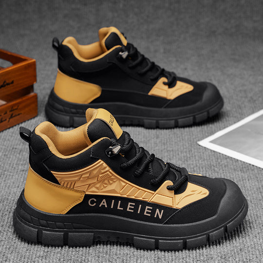 Damen Sportliche High-Top Schuhe mit rutschfester Sohle und robustem Design EB