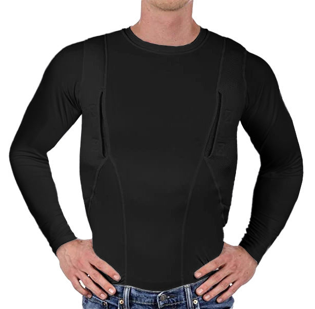 Damen Funktionelles Langarmshirt mit integrierten Stützelementen EB