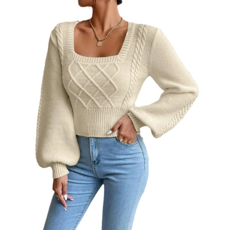 Damen Pullover mit eleganter Schnittführung und strukturiertem Design EB