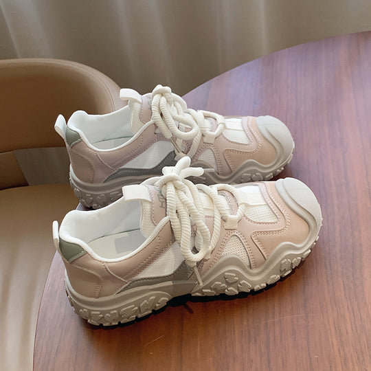 Damen Trendige Sportschuhe mit rutschfester Gummisohle EB