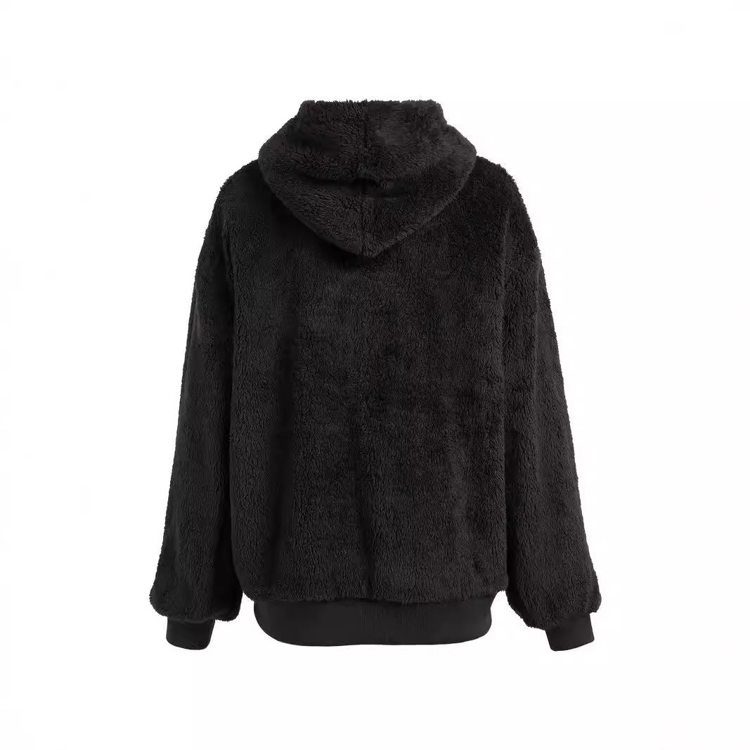 Damen Kuschelige Fleece-Jacke EB