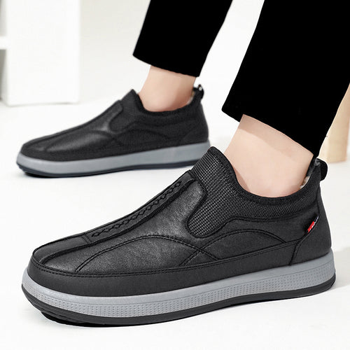 Damen Bequeme Slip-On Winter Sneakers EB