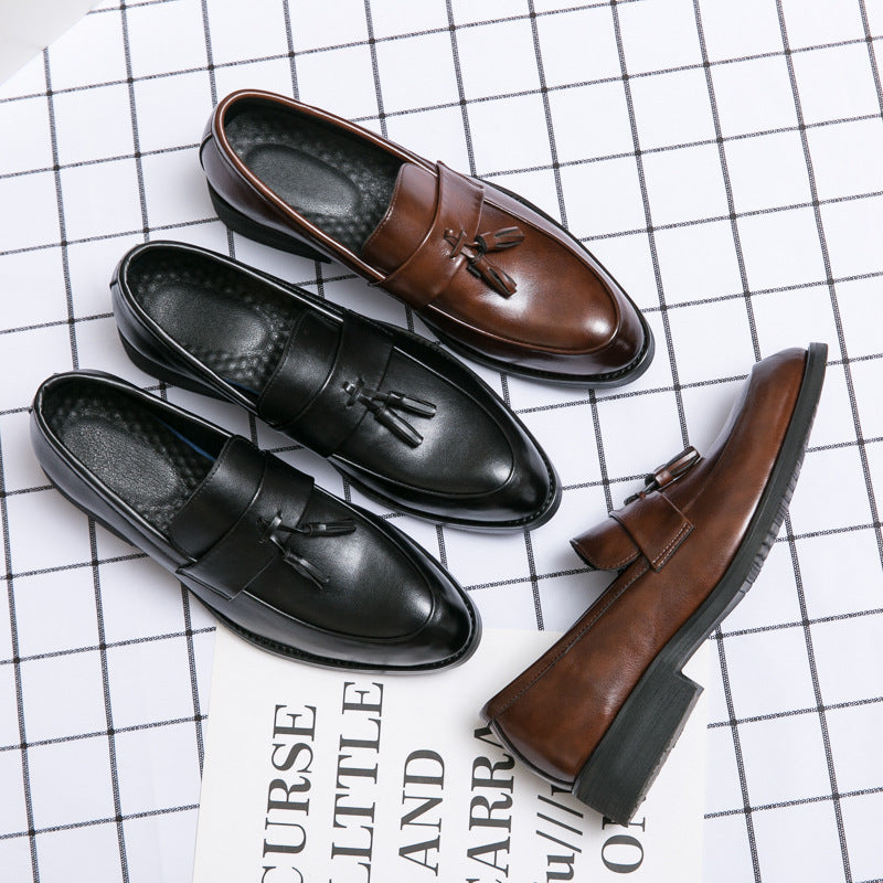 Herren Elegante Mokassins mit modischem Quastendesign EB